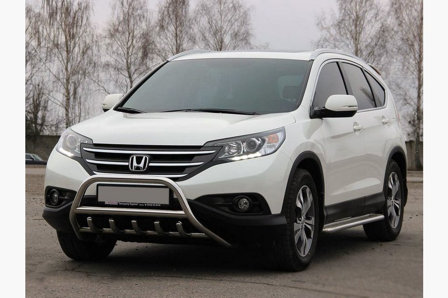 Honda CRV 2012-2016 Front Guard WT003 (Stainless Steel) Image