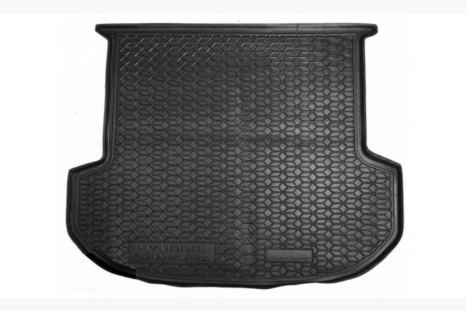 Hyundai Santa Fe 4 2018-2023 Trunk Mat 5-Seater (Autogumm, Rubber) Image