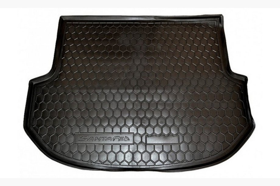 Hyundai Santa Fe 4 2018-2023 Trunk Mat 7-Seater (Autogumm, Rubber) Image
