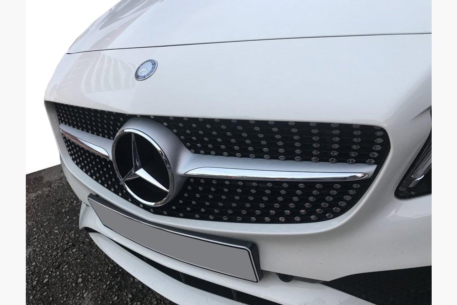 Mercedes C-class W205 2014-2021 Front Grille Diamond Silver (for Avantgarde/AMG-Line/C43 AMG) Photo 7
