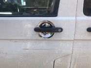 Volkswagen Caddy 2015-2020 Chrome Handle Bowl Covers OmsaLine - Italian Stainless Steel, 4 pcs photo 1