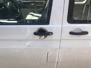 Volkswagen T5 Transporter 2003-2010 Stainless Steel Handle Covers OmsaLine - Italian Stainless Steel, 3 pcs photo 9