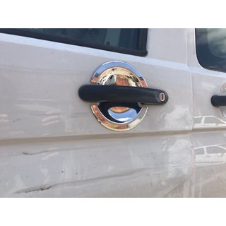 Chrome Door Handle Bowl Covers (Stainless Steel) photo 4