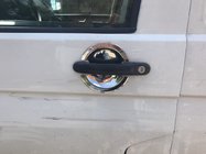 Volkswagen T6 2015-2024 Chrome Door Handle Bowl Covers (Stainless Steel) photo 4
