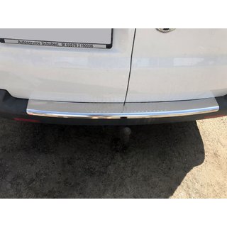 Rear bumper protector (Carmos V1, stainless steel) Volkswagen T5 Transporter 2003-2010 photo 1