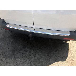 Rear bumper protector Carmos V1 (2-door, stainless steel) Volkswagen T6 2015-2024 photo 1