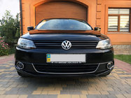 Volkswagen Jetta 2011-2018 Fog light trim cover (2 pcs, stainless steel) photo 1