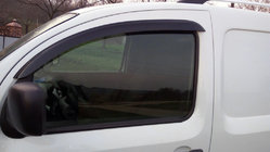 Renault Kangoo 2008–2020 Window Deflectors (2 pcs, DDU-CBR) photo 1