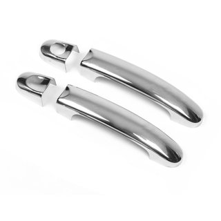 Chrome Door Handle Covers (2 pcs, Stainless Steel) Volkswagen Beetle 1998-2005 photo 1