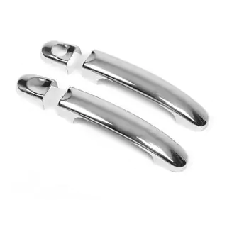 Chrome Door Handle Covers (2 pcs, Stainless Steel)