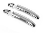 Volkswagen Beetle 1998-2005 Chrome Door Handle Covers (2 pcs, Stainless Steel) Carmos - Turkish Stainless Steel photo 1
