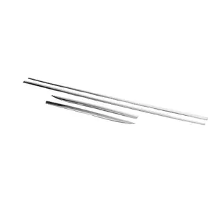 Chrome Door Moldings (4 pcs, Stainless Steel) photo 4