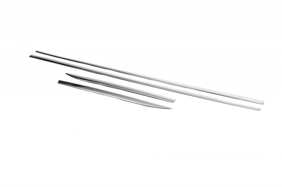 Volvo XC60 2009-2017 Chrome Door Moldings (4 pcs, Stainless Steel) Image
