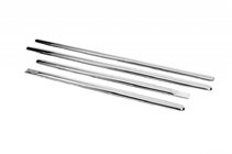 Renault Logan I 2008-2013 Door Mouldings Stainless Steel (4 pcs) Carmos - Turkish Stainless Steel photo 2