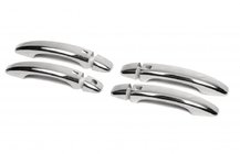 Audi A1 2010-2018 Chrome Door Handle Covers (Stainless Steel) photo 6
