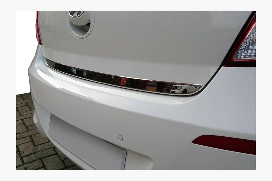 Hyundai I-20 2012-2014 Trunk trim stainless steel Image