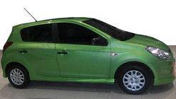 Hyundai I-20 2008-2012 Side Skirts (primed for painting) photo 1