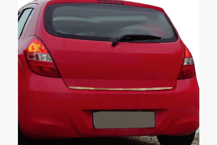 Hyundai I-20 2008-2012 Trunk Trim Stainless Steel Image