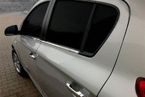 Hyundai I-20 2008-2012 Lower window trims stainless steel (6 pcs) photo 1