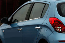 Hyundai I-20 2012-2014 Lower window trims stainless steel (4 pcs) photo 1