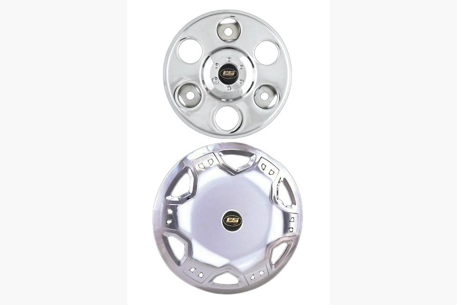 Volkswagen LT 1995-2006 Metal Chrome Wheel Covers (2-piece) Image