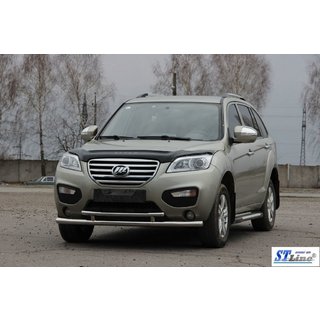 Front Bull Bar ST014 (Stainless Steel) Lifan X60 2011- photo 2