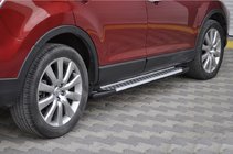 Mazda CX-9 2007-2016 Side Steps Allmond Grey (2 pcs, Aluminum) photo 1