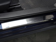 Mazda CX-5 2012-2017 Door Sill Covers Nataniko (4 pcs, Stainless Steel) Premium - 3M Tape, 0.8 mm photo 1