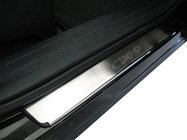 Mazda CX-9 2007-2016 Stainless Steel Door Sill Protectors NataNika Premium (4 pcs) photo 1