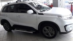 Suzuki Vitara 2015- Side Steps Bosphorus OLD Grey (2 pcs, Aluminum) photo 2