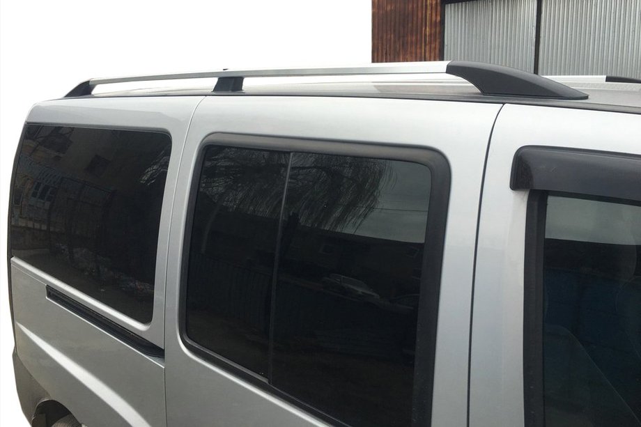 Fiat Doblo I 2001-2005 Chrome Roof Rails Plastic Feet Image