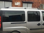 Fiat Doblo I 2001-2005 Chrome Roof Rails Plastic Feet photo 4