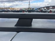 Fiat Doblo II 2010-2022 Black Roof Rails Maxi, Metal Feet photo 4