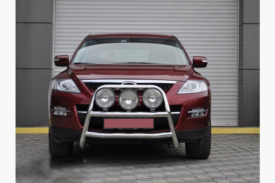 Mazda CX-9 2007-2016 Front Bumper Guard WT018 (Stainless Steel) Image