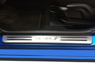 Mazda 3 2003-2009 Door Sill Protectors Libao (4 pcs, Stainless Steel) photo 1