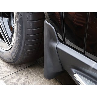 Premium Mud Flaps (painted fender flares, model with side steps, 4 pcs) photo 1