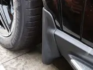 Mercedes GLE W167 2018- Premium Mud Flaps (painted fender flares, model with side steps, 4 pcs) photo 1