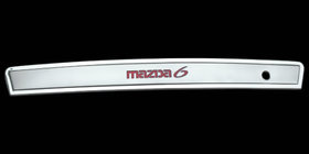 Mazda 6 2003-2008 Chrome trim strip with red illumination (plastic) photo 1