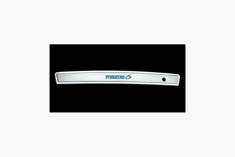 Mazda 6 2003-2008 Chrome strip with blue illumination (plastic) Image