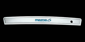 Mazda 6 2003-2008 Chrome strip with blue illumination (plastic) photo 1