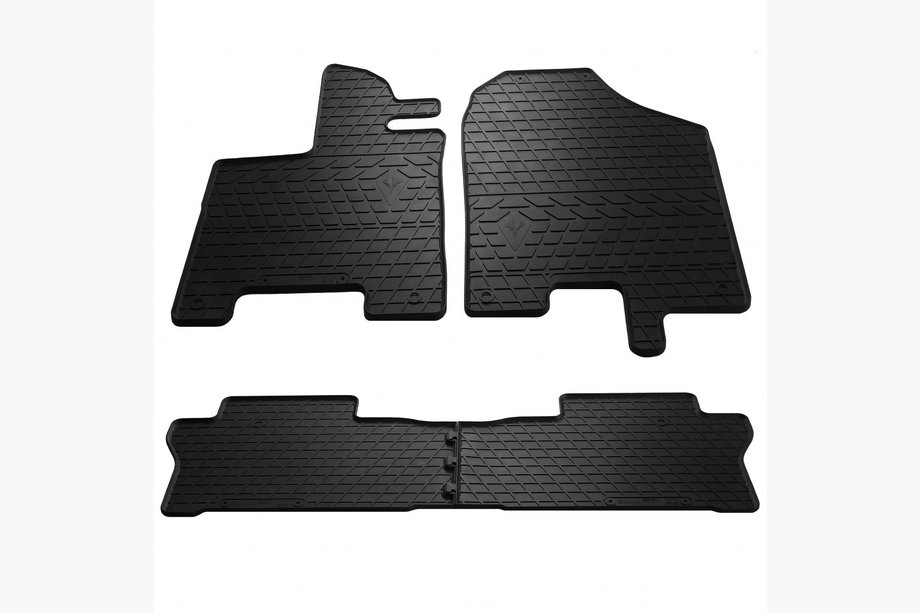Honda Pilot 2015-2022 Rubber Floor Mats (4 pcs, Stingray Premium) Image