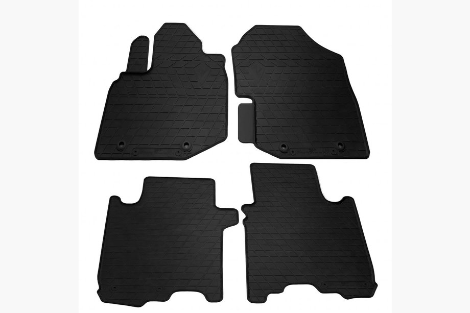 Honda FIT/Jazz 2009-2013 Rubber Floor Mats (4 pcs, Stingray Premium) Image