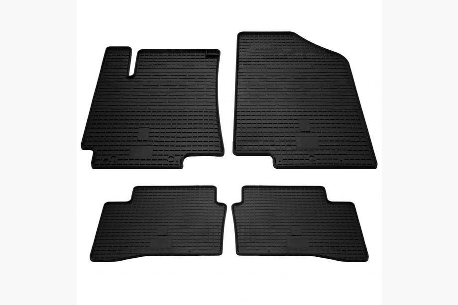 Kia Rio 2012-2017 Rubber Floor Mats (4 pcs, Stingray Premium) Image