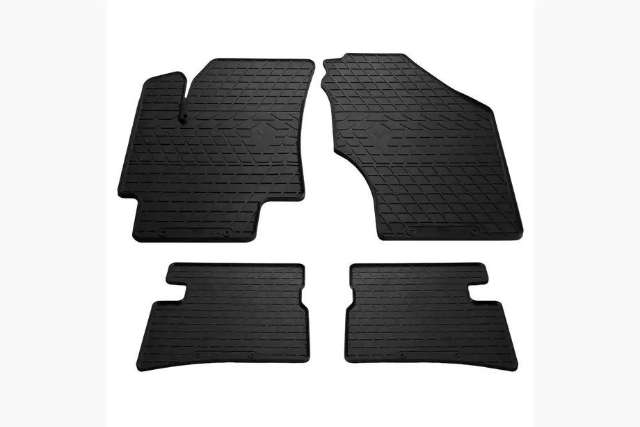 Kia Rio 2005-2011 Rubber Floor Mats (4 pcs, Stingray Premium) Image