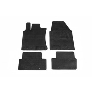 Rubber Floor Mats (4 pcs, Polytep) Nissan Qashqai 2007-2010 photo 1
