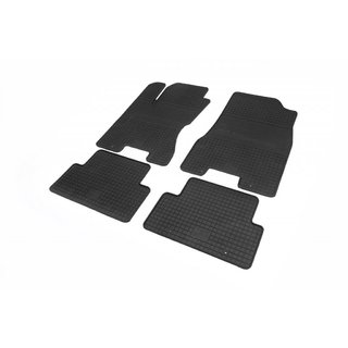 Rubber Floor Mats (4 pcs, Polytep)