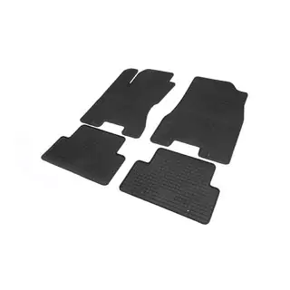 Rubber Floor Mats (4 pcs, Polytep)