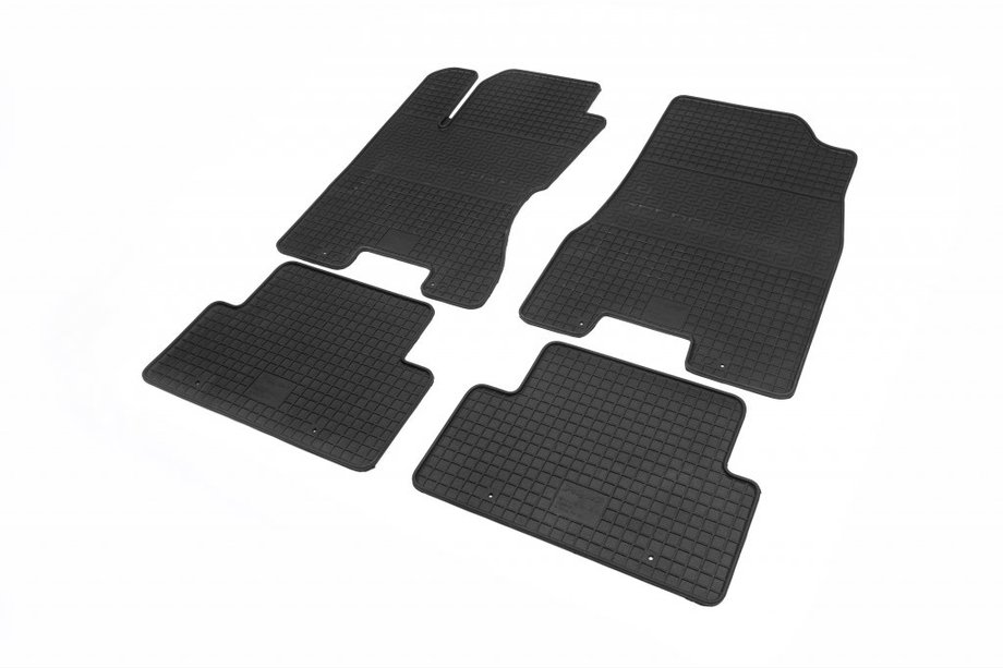 Nissan X-trail T31 2007-2014 Rubber Floor Mats (4 pcs, Polytep) Photo 1