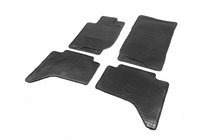 Mitsubishi Pajero Sport 2008-2015 Rubber Floor Mats (4 pcs, Polytep) photo 1