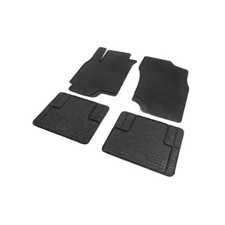Rubber Floor Mats (4 pcs, Polytep)